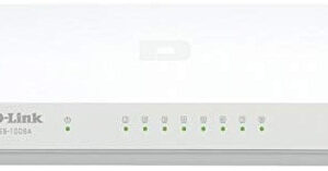 D-Link DGS-1008C 8 Port Energy Efficient Network Switch