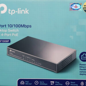 Tp-link 8-port 10-100mbps desktop switch ( with 4-port POE)